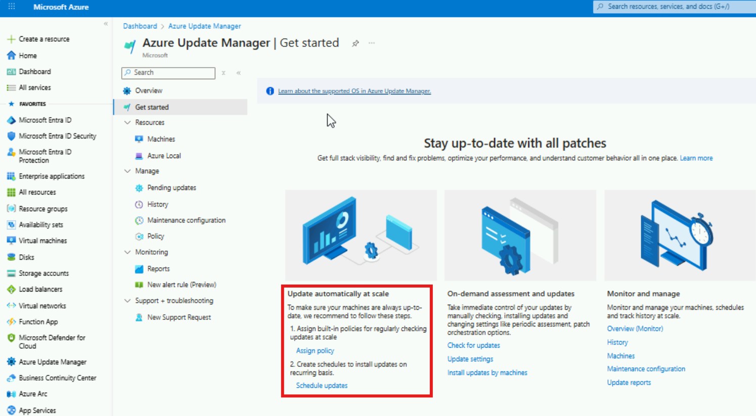 azure update manager v01